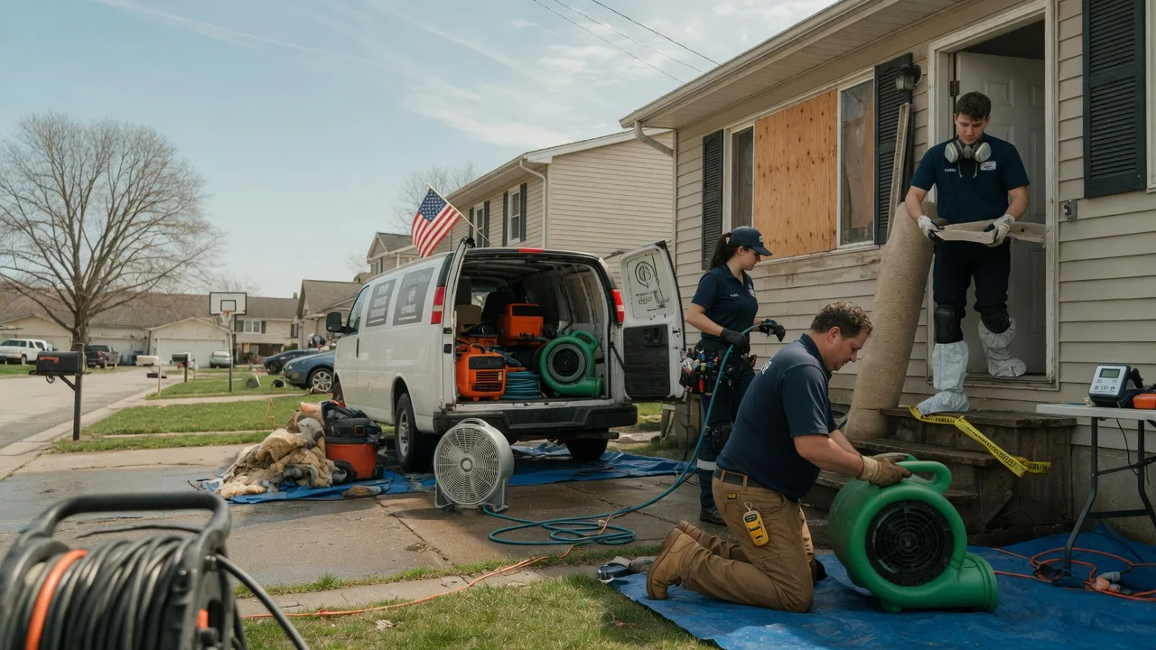 Water Damage Restoration in Morris, OK near me